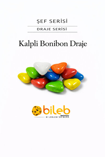 bileb serinhisar bi leblebi'de bana Şef Serisi Kalpli Bonibon Draje 400 & Gr