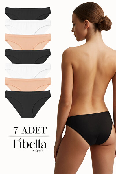 LİBELLA İÇ GİYİM Γυναικεία εσώρουχα μπικίνι από μικτό βαμβάκι και λύκρα, συσκ...