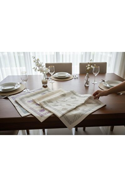 Ceki Home Τραβέρσες & σουπλά - Κρέμα