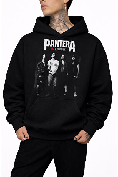 Fuddy Moda Φούτερ με κουκούλα Unisex Rock Band Pantera, Φούτερ με κουκούλα με...