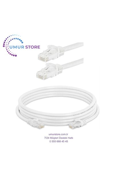 Herz 5 Meter Cat6 Cable Ethernet Network Cable - Factory Pressed - 23 Awg - W...