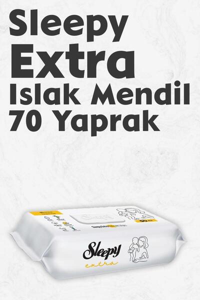 Sleepy Extra Wet Wipes 70 Pieces