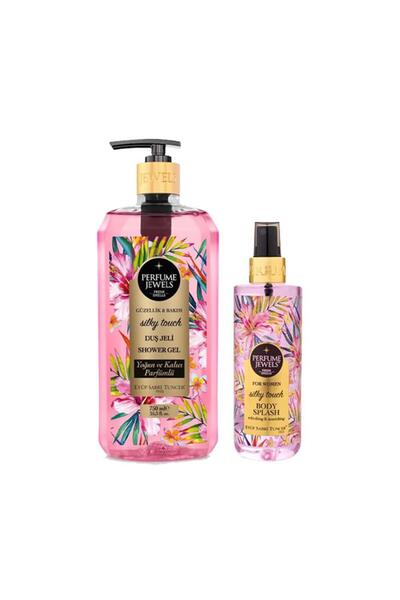 Eyüp Sabri Tuncer Silky Touch Duş Jeli 750 ml Ve Pj Body Splash Silky Touch 2...