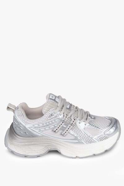 Hammer Jack Γυναικεία ασημένια αθλητικά παπούτσια Dalia