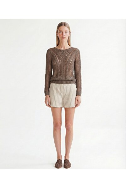 Yargıcı Regular Crew Neck Long Sleeve Sweater