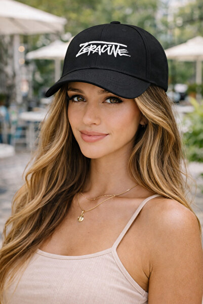 Zeramine 2024 Με κέντημα Μαύρο καπέλο μπέιζμπολ Unisex – Ρυθμιζόμενο αθλητικό...