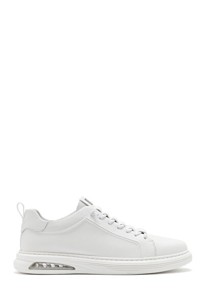 Derimod Erkek Beyaz Bağcıklı Deri Sneaker 26SFD692418
