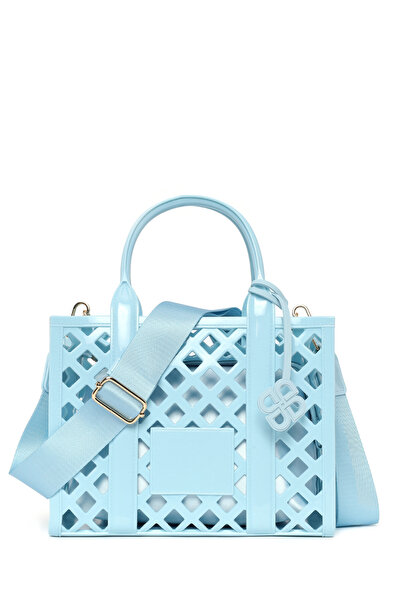 Derimod Γυναικεία τσάντα ώμου με μακρύ λουράκι σε μπλε χρώμα 26SBD2173PV