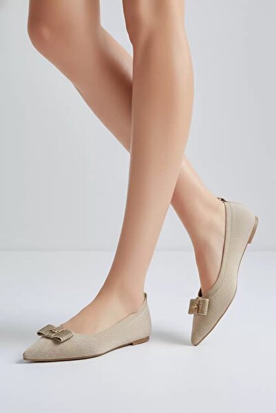 Alphus Vollex Με αγκράφα Γυναικεία Πλεκτά Μπαλαρίνα