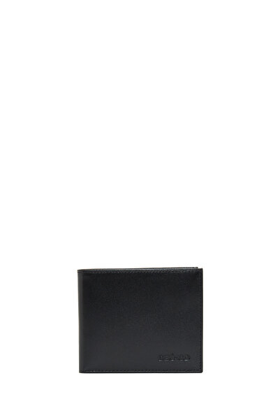 Derimod Men's Black Leather Wallet 000A2D307118