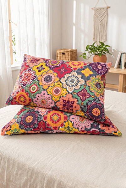 Menderes Home Συλλογή Cotton Ranforce Μαξιλαροθήκες 2 τεμαχίων Harmoni