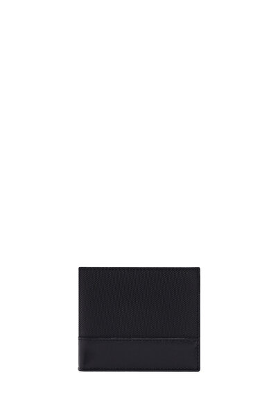 Derimod Men's Black Leather Wallet 000A2D307426