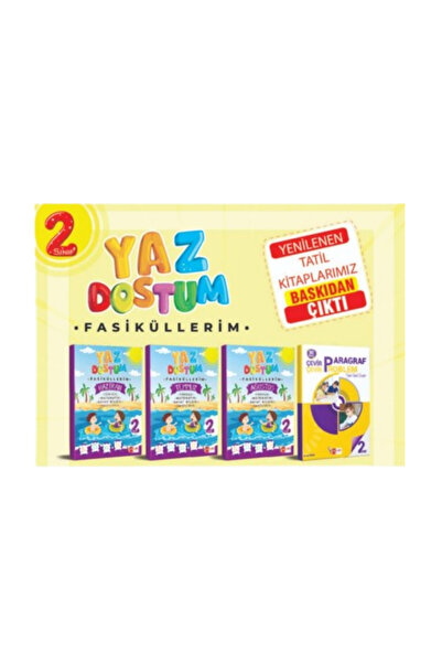 Artı Eğitim Yayınları 2. SINIF YAZ DOSTUM TATİL FASİKÜLLERİM