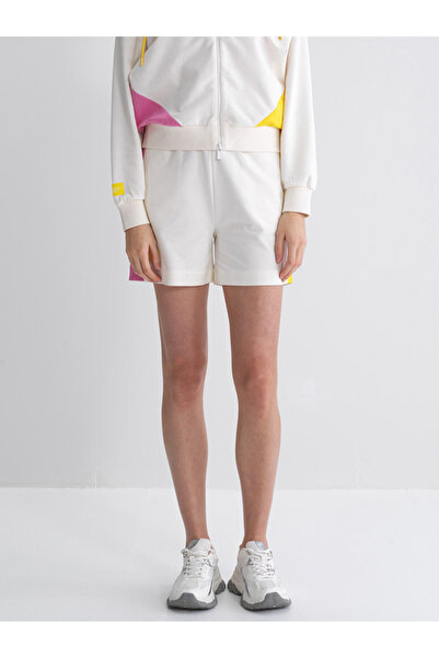 Xint Kadın Ekru Oversize Pamuklu Sweatmont