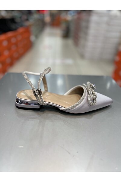 Hacıoğlu Ayakkabı Κομψές γυναικείες μπαλαρίνες Rosmarin με σατέν φιόγκο και π...