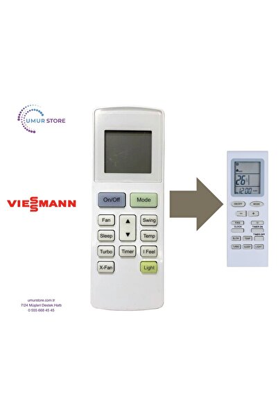 Genel Markalar Viessmann WS2032MLCO Klima Kumandası