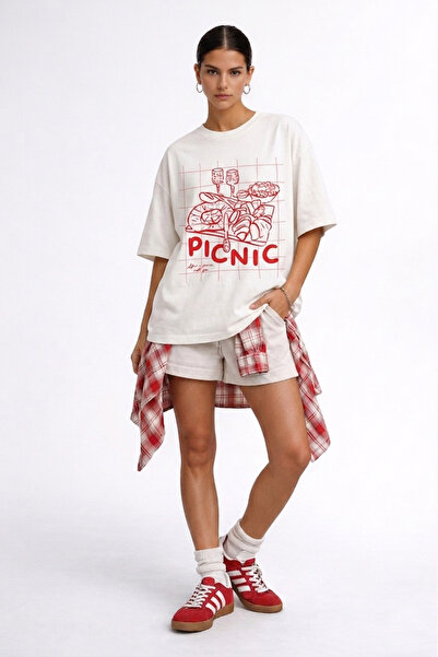 Vatkalimon Μπλουζάκι Unisex 100% βαμβακερό, με στρογγυλή λαιμόκοψη και στάμπα