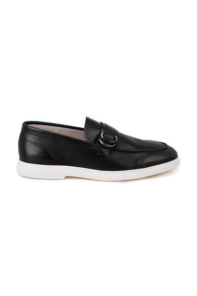 Desa Galvin Siyah Erkek Deri Loafer