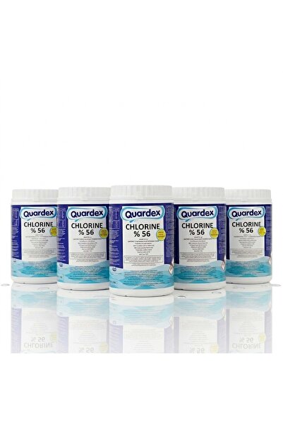 QUARDEX Bestway İntex Havuzlarla Uyumlu 5Kg Tablet Klor 56 Granül