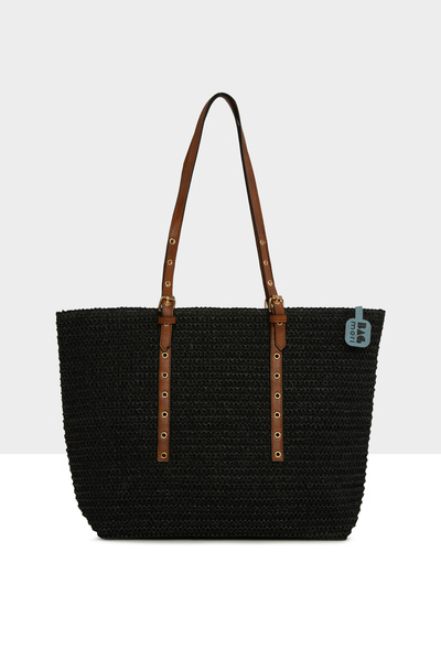 Bagmori Τσάντα ώμου - Μαύρο - Ψεύτικο δέρμα