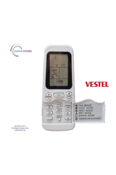 Genel Markalar Vestel Klima Kumandası
