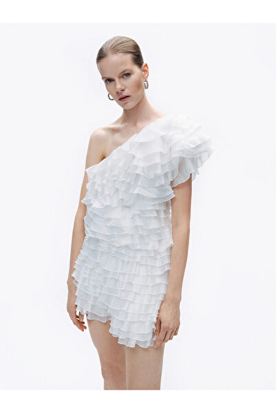 Nocturne ΜΙΝΙ ΦΟΡΕΜΑ ΜΕ ΠΛΙΝΘΩΜΕΝΕΣ ΛΕΠΤΟΜΕΡΕΙΕΣ ΚΑΙ ΒΟΛΑΝΑ