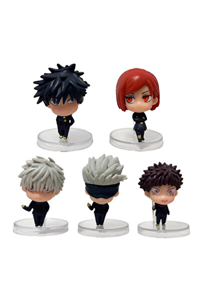 Choice Bandai 5cm 5pcs set Anime Jujutsu Kaisen Figure Itadori Yuji Satoru Go...
