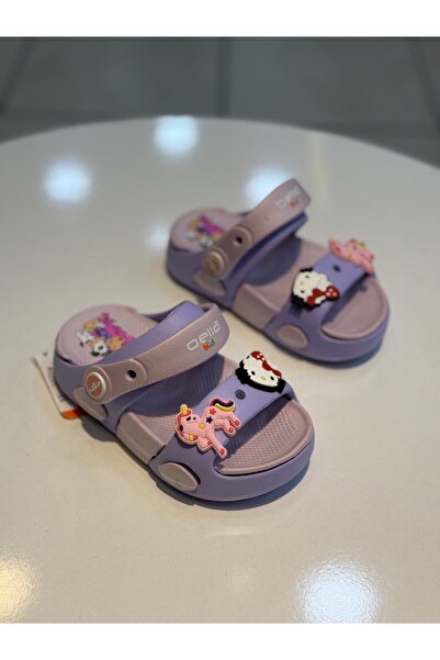 Akınal Bella Παιδικά Σανδάλια Παντόφλες με Αυτοκόλλητα Unisex