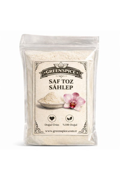 Sultan Hikayesi Green Spice Doğal 100 % Saf Sahlep ( 125 gr ) Toz Salep Meşhu...