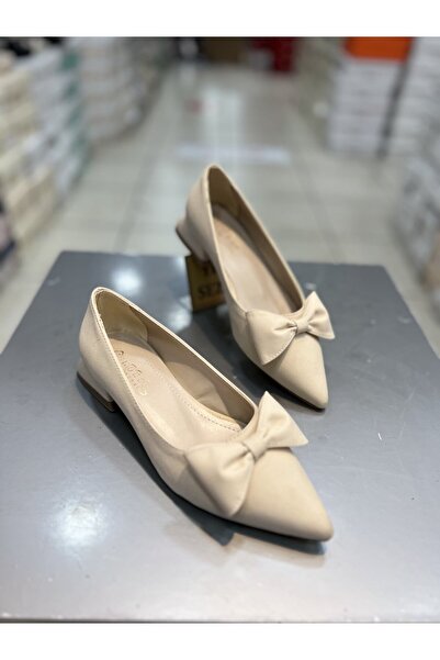 Hacıoğlu Ayakkabı Κομψές γυναικείες μπαλαρίνες Hco με φιόγκο