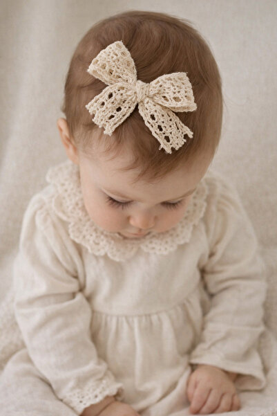 Toka Perisi Kopanaki Cotton Lace Hair Less Baby Buckle