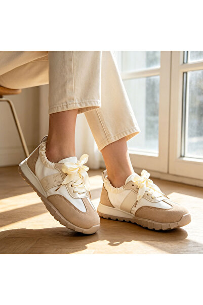 Tmall Pantofi sport De dama,Din material Textil,D1380,Bej