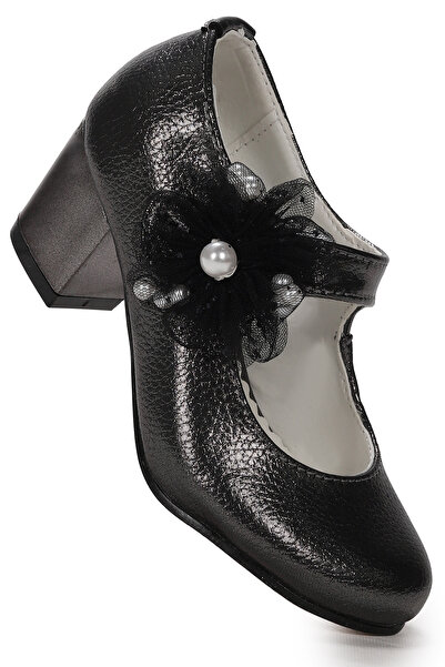 Kiko Kids Angelina Vakko Daily Girl's 4 cm Heeled Evening Dress Shoes