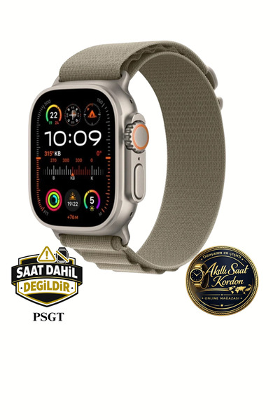 PSGT Apple Watch Uyumlu Seri 1/2/3/4/5/6/se/7/8/9 (38-40-41MM) Ve Seri10(42MM...