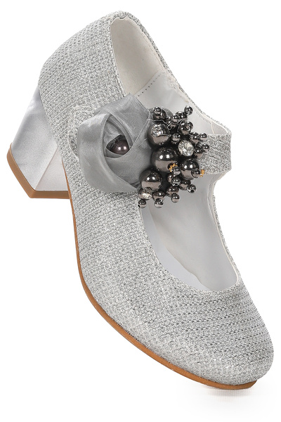 Kiko Kids Angelina Çupra Daily Girl's 4 cm Heeled Evening Dress Shoes