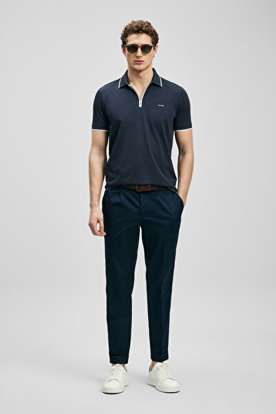 Lufian Ανδρικό μπλουζάκι πόλο Chase Smart σε μπλε ναυτικό