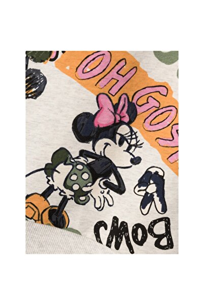 name ıt Name It Disney Beige βαμβακερό φούτερ για κορίτσια 13221136