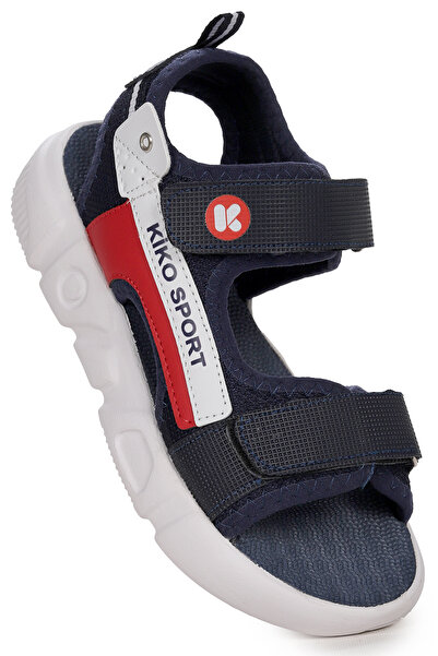 Kiko Kids Αγορικά σανδάλια πεζοπορίας Hixu Velcro