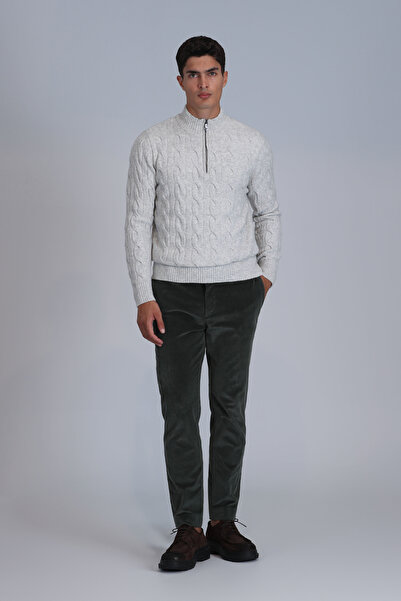 Lufian Πράσινο Slim Fit Onka Sports Ανδρικό παντελόνι Chino