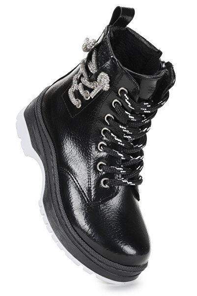 Kiko Kids Μπότες για κορίτσια Capsule Wrinkled Stone Thermo Sole