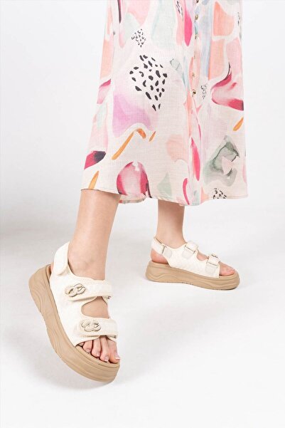 Guja Εισαγόμενα γυναικεία κομψά αθλητικά σανδάλια με Velcro