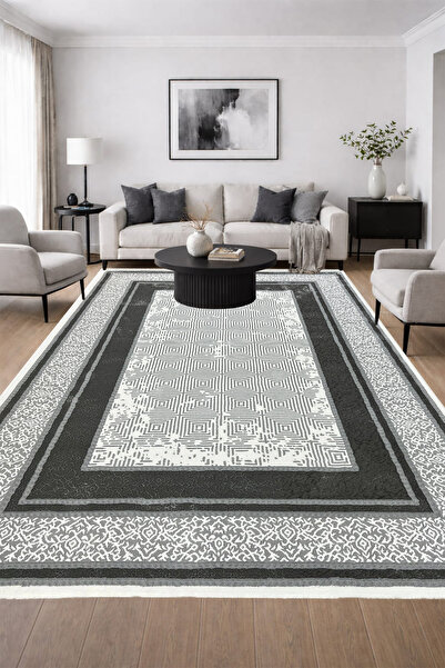 ünalcarpet 4 Metrekare -6 Metrekare Kalın Modern Dokuma Salon Oturma Odası Mu...