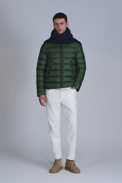 Lufian Πράσινο Ανδρικό Παλτό - Clow Goose Down