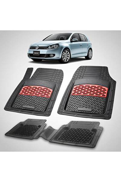 TEAMCAR ® Car Floor Mats Tray Type Volkswagen Golf VI (2008–2012) - Hatchback...
