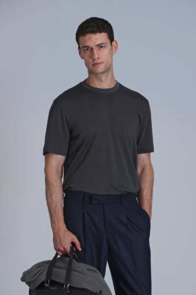 Lufian Ανδρικό T-Shirt Basic Khaki - Casa