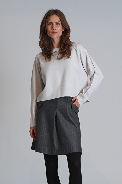 Lufian Ecru Sun Women's Sweater