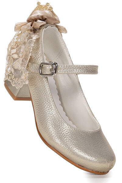 Kiko Kids Βραδινό φόρεμα με τακούνι 4 εκ. Cara Vakko Daily Girl's