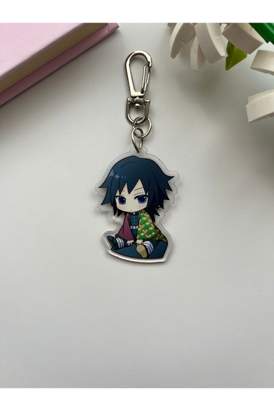 Hara Company Breloc Anime Demon Slayer Giyu Tomioka - Ornament pentru geanta