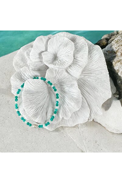 Ezera Βραχιόλι Mara για γυναίκες από Αμαζονίτη και Σεληνόλιθο με αξεσουάρ από...