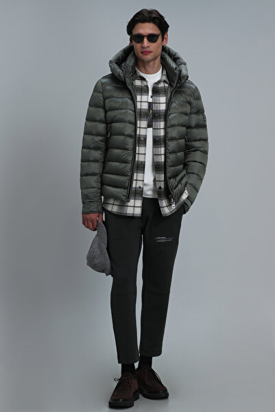 Lufian Δυνατό ανδρικό φούτερ Nefti Green